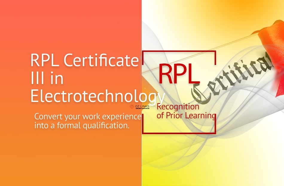 rpl certificate iii in electrotechnology