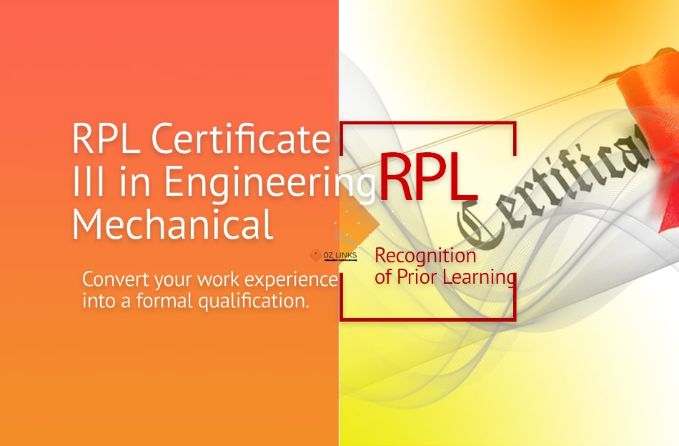 rpl certificate iii in engineering mechanical