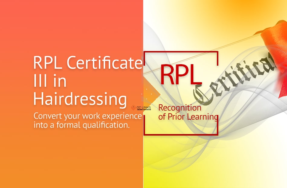 rpl certificate iii in hairdressing