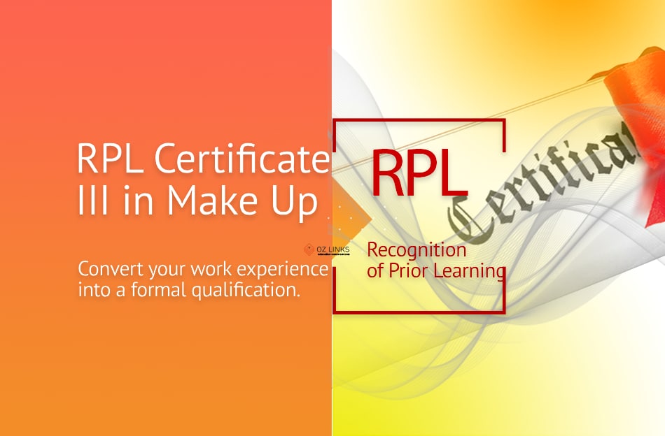 rpl certificate iii in make up