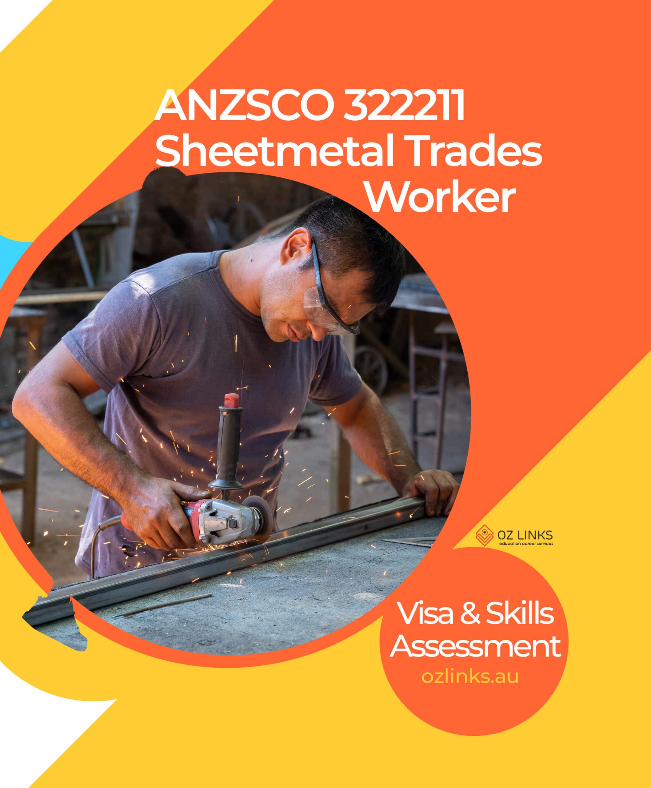 anzsco 322211 sheetmetal trades worker