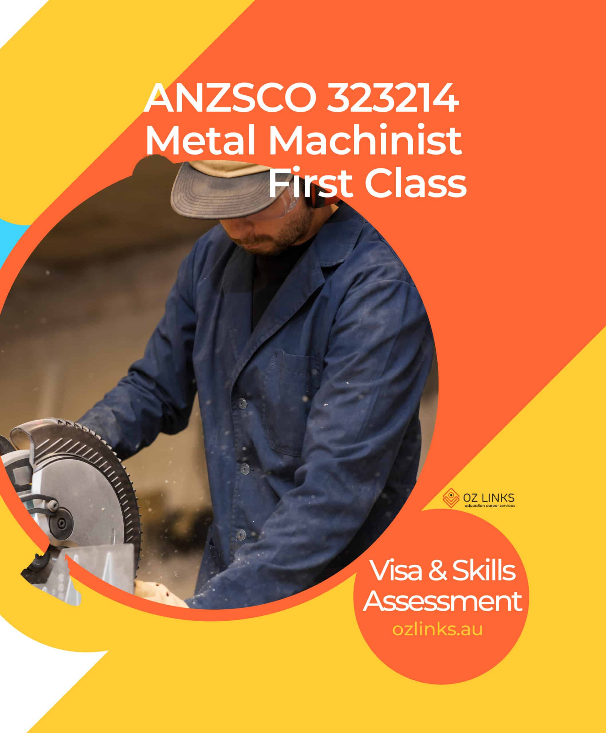 anzsco 322314 metal machinist first class