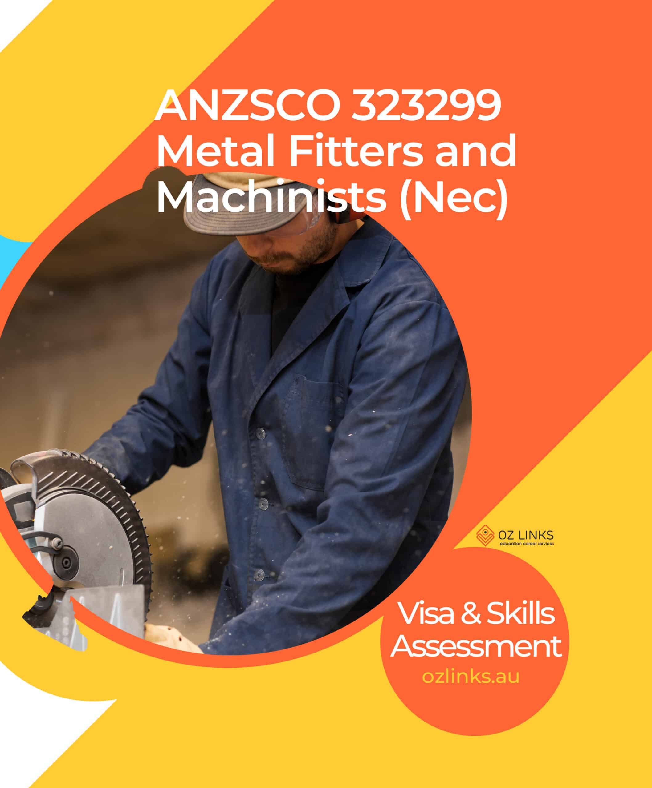 anzsco 322399 metal fitters and machinists