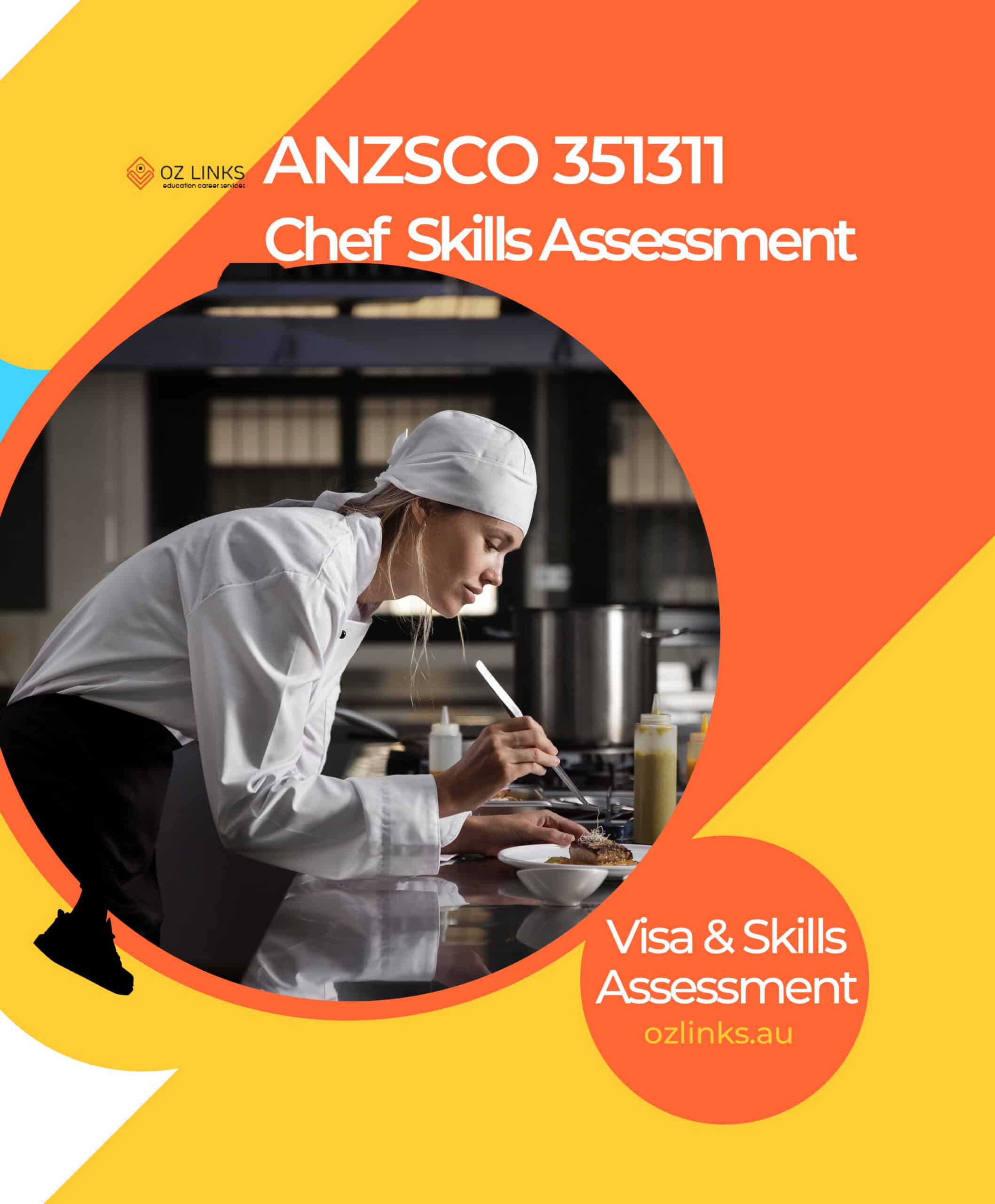 anzsco 351311 chef skills assessment & visa