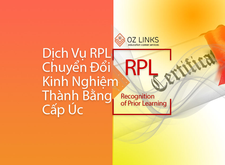 dịch vụ rpl chuyển Đổi kinh nghiệm thành bằng cấp Úc