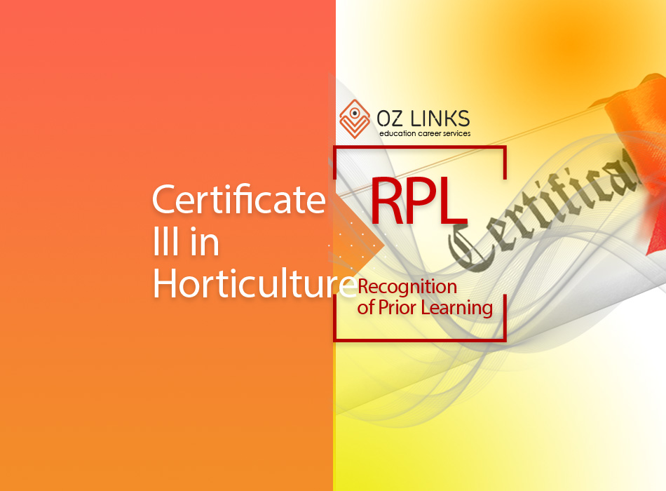 rpl certificate iii in horticulture rpl certificate iii in horticulture