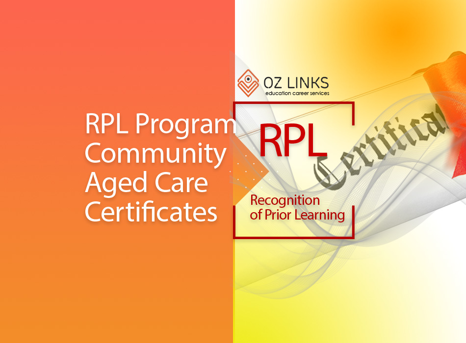 RPL Certificate for community care industry | Get skills check