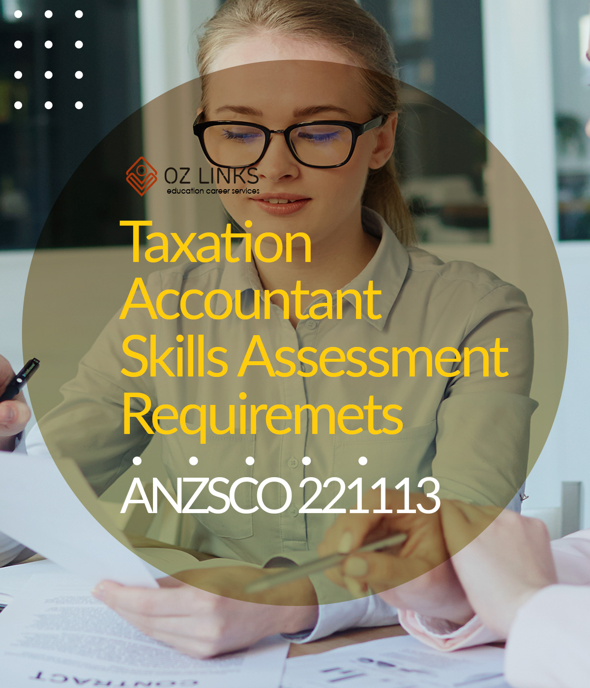anzsco 221113 taxation accountant skills assessment