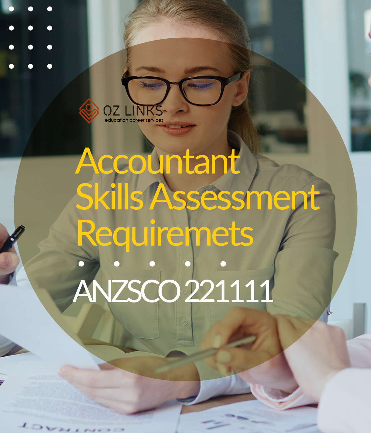 anzsco 221111 accoutant skills assessment requirement