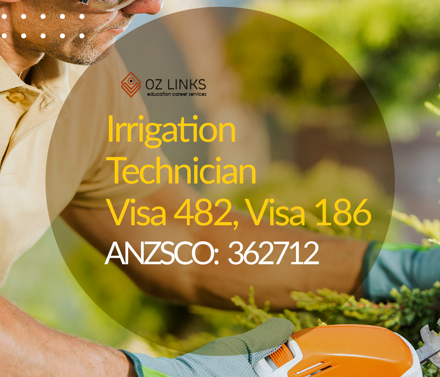 362712 irrigation technician
